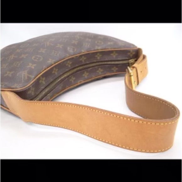 💎 RARE 💎 WIDE STRAP LOUIS VUITTON ZIPPER CLOSURE CROISSANT GM - Picture 6 of 12